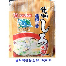 업소용 식자재 일식백된장(신슈 1K)X10 맥된장 찌게된장 조개멸치된장 재래된장 시골된장 일식된장 된장 아까미소 전통된장 집된장 재래식된장 순창메주장담그기 콩된장 맛있는된장 백된장 합동된장 미소된장