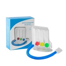 3 공 운동기 Spirometry 훈련 호흡 훈련 외과 재활 운동가 폐 기능 개선 트레이너, 02 With packing box