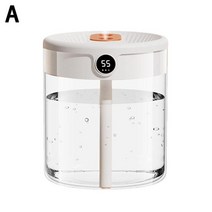 물멍 가습기 진동자 생수병 가열식 자연기화 천연 자연기화식 세척쉬운 Dou Nozz ir Humidifier With LD Hu, 01 A