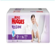 2021 신형 하기스 맥스드라이 밴드형 기저귀 남녀공용 점보형 6단계(14~19kg), 6단계 점보, 576매