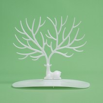 사슴뿔 악세사리 쥬얼리 주얼리 진열대 진열장 트레이 정리대 거치대 화이트 주얼리진열장 악세사리진열대 주얼