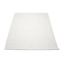 파펠리나 러그 Svea 140 x 220 cm white metallic