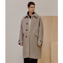 커버낫 [Covernat] BELLANDI 울 발마칸 코트 베이지