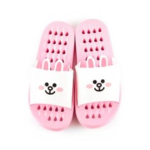 [주토이OK] 브라운프렌즈 입체페이스 팝EVA 욕실화(코니) 7494, 1개