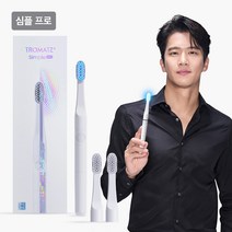 트로마츠 미세전류 칫솔 심플 프로 하석진 칫솔, 옵션B(충전타입), 그레이