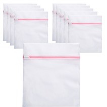 차차미 고급 사각 세탁망 핑크 40 x 50 cm, 10개