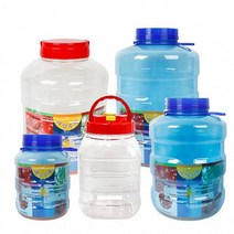 대한민국 국산 PET 담금주병 과실주병 매실통 효소통 발효용기 담금주통 과실주통 매실병 청매실