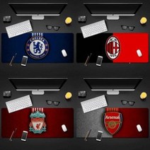 프리미어리그 세리에 축구팀 엠블럼 장패드 20종, K타입