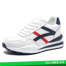 예루예나 사계절용여성패션스니커즈 레이스업미끄럼방지캐주얼화 헬쓰운동화 240 화이트 블루