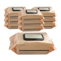 베베숲 카밍 75 유아 물티슈 70매 모이스처 80매 캡형, 20개