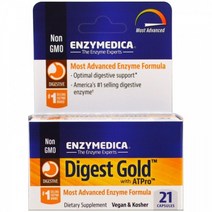 Enzymedica ATPro 첨가 다이제스트 골드 21캡슐, 상세설명참조