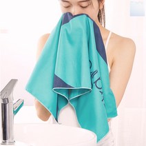 socean 습식 스포츠 타올 쿨 수건&보관통 80x40cm 물놀이 수영 타올 낚시 운동 땀 수건 빨리 마르는 드라이 쿨 타월