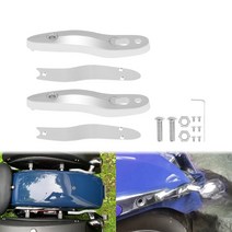 할리데이비슨 호환 오토바이 후면 방향 지시등 연장 브래킷 재배치 알루미늄 할리 소프트 테일 브레이크 아, 02 Extension Bracket