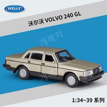 윌리 1:36 볼보 VOLVO 240GL XC90 합금 자동차 다이캐스트 컬렉션 모형, 볼보 240GL 1/34~39