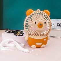 배기팬 환기팬 송풍기 부품 곰미니 팬 휴대용 야외 USB 충전 제조업체 직접 및, 02 orange