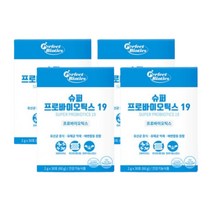 퍼펙트바이오틱스 슈퍼 프로바이오틱스 19 2g x 30포 x 4개