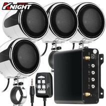 오토바이스피커 오토바이 오디오 블루투스 방수 음향 시스템 스피커 오토바이 ATVs UTVs 관광 차량 골프 카트 지원, M1000NA 4 pcs only