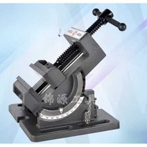 탁상용 앵글 바이스 각도조절 고정밀 테이블 펜치, 4인치(100mm)