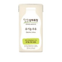 매일 상하목장 유기농 멸균우유 200mlx12팩 오리지널 저지방, 200ml, 12개