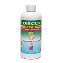 디스콜C 어린이용 거품치약 300ml (리필용) 전용용기 증정