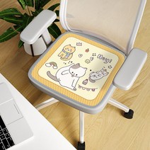 아이스 쿨링 쿠션 여름 논슬립 쿠션 돗자리 매트 사무실 방석, QYBS-173(아이스), 45*45cm