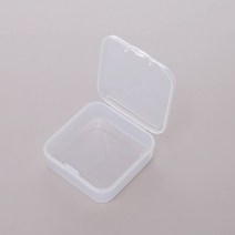 투명 플라스틱 보관함 미니케이스 수납함 5.5x5.5cm, 상세 참조