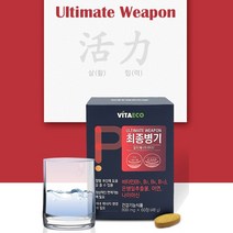 비타에코 최종병기 800mg 은행잎 추출물 아연 나이아신 옥타코사놀 블랙마카 아르지닌 비수리 멀티비타민 활력 활기 건강기능식품, 800mg x 60정 2박스 4개월분