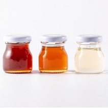 낙안상송마을 미니원형 3set(개당용량 60g) 국내산 토종벌꿀 벌꿀집 숙성 천연 꿀효능, 3개