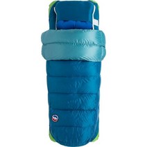 빅아그네스 Big Agnes 록시 안 3N1 침낭: 30F 다운 여성용, BAGZ2C5 Lyons Blue/Teal, Reg/Right Zip