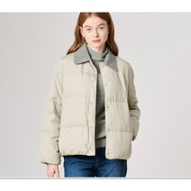 BCBG [BCBG]니트패치구스 다운(B3S1G870)