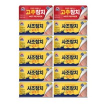 사조 살코기참치 85g x 10p + 고추참치100g x 2p, 6세트