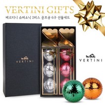 [베르티니] 프리미엄 선물세트 슈퍼소닉 골프공 6구, 선택완료, 블리스터하프_블랙3구/옐로우3구