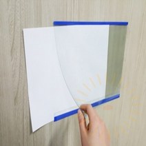 단디 A4 열린케이스 세로 노랑 오픈형서류투명케이스