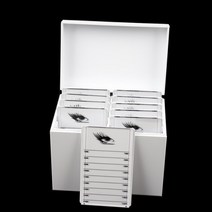 CMCOSMETIC 아크릴 속눈썹 정리함 래쉬박스 대형, 1개