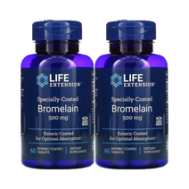 라이프익스텐션 브로멜라인 파인애플효소 500mg 60정 2개, 60정2개