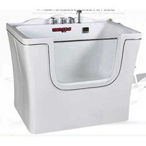 대형견 스파 샤워 펫스파 미용 목욕탕 동물병원 개, 흰색 60CM 단면 유리 랜턴 버블 오존