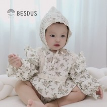 [6개월아기드레스] 케일린 펀칭 반팔 드레스 여아용 돌