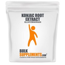 벌크서플리먼트 Konjac Root 곤약 뿌리 추출물 글루코만난 파우더 250g 2팩