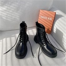 오노마 ONM 여성 3CM 굽 베이직 워커 중목 편안한 워커 신발 (8121503)