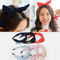 바니바니 리본 머리띠 리본머리띠 예쁜 명품 여자 여성 와이어 헤어밴드