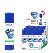 종이나라 착붙는착풀 35g x 12개입-1갑 고체풀 접착제
