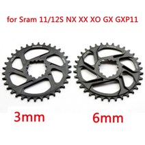 mtb gxp Bicycle chainring 좁은 넓은 산악 자전거 chainwheel 30t 32t 34t 36t 38t for sram gxp xx1 x9 xo x01 gx, 6mm 32t
