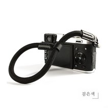 라이카 D-LUX7D6 카메라 스트랩 소니 A6400A6300 손목밴드 캐논 M1 적용00 스트랩 스트랩, 블랙
