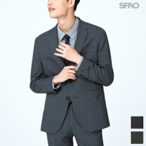 스파오 스파오 체크수트(상의)_SPSJ923M02