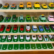 미니카 정리대 1:64 자동차 모델 보관함 랙 수집 캐비닛 Tomy 카드 주차 빌딩 합금 핫 휠 tomy 카드, 1층 주차 정리대