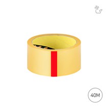 (국내산 박스 테이프 낱개) 라바 OPP 택배 포장 이사, 투명(40M), 1개