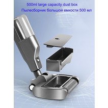 물걸레 무선 청소기 자외선 살균 자동 청소 전기 큰 흡입 걸레 바닥 스크러버 기계 가정용, 01 라이트 그레이