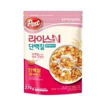 포스트 라이스 앤 단백질 270g, 상세페이지 참조