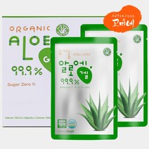 고미네 유기농 알로에 베라겔(1050ml) 99.9%, 1박스, (100ml10팩)