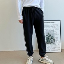 남성 트레이닝팬츠 1P 밴딩 조거 츄리닝 운동바지 남자